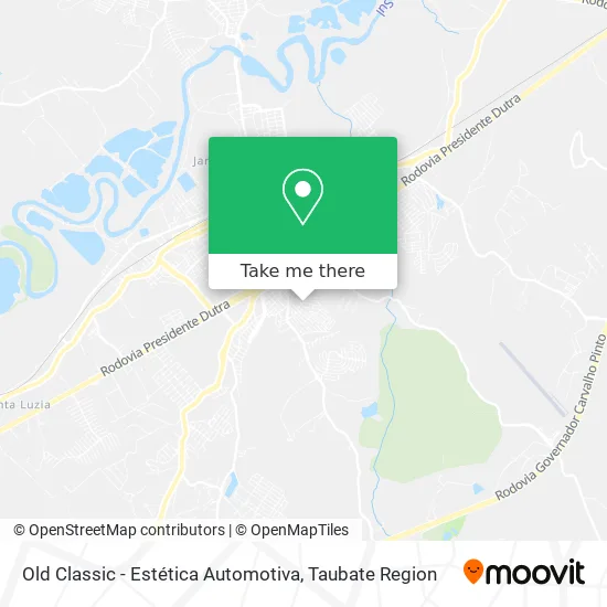 Old Classic - Estética Automotiva map