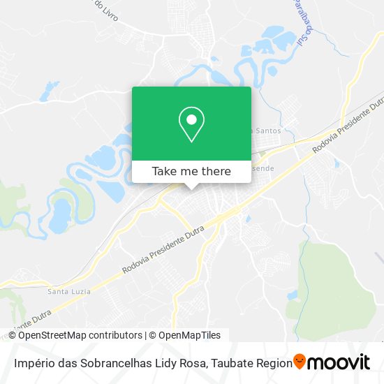 Império das Sobrancelhas Lidy Rosa map