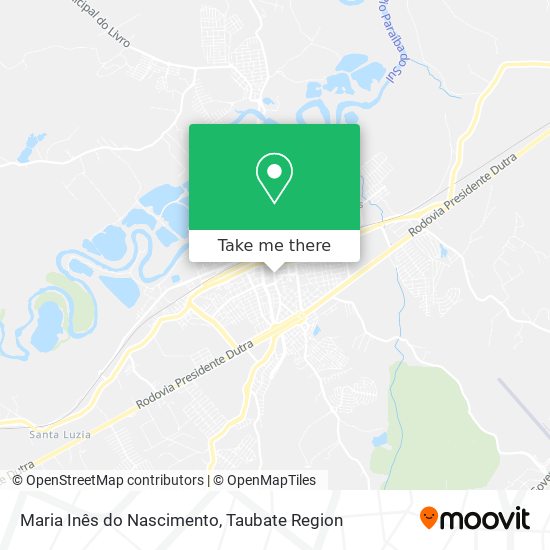 Maria Inês do Nascimento map
