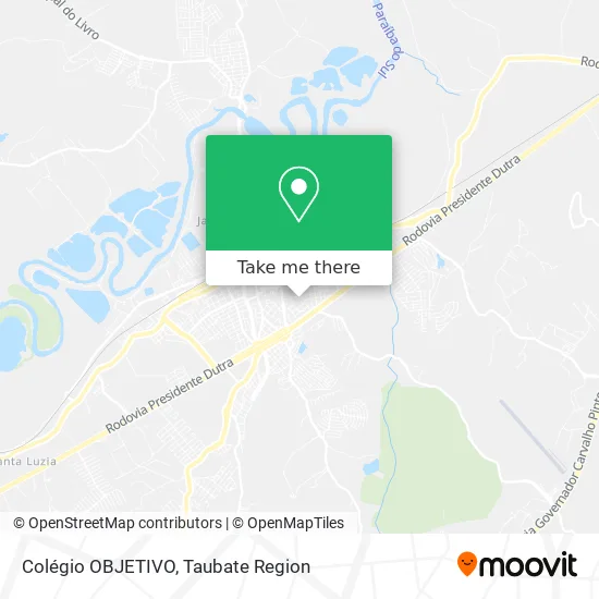 Colégio OBJETIVO map