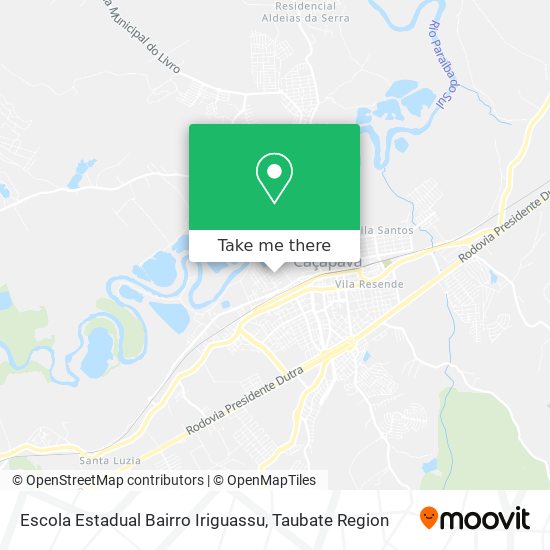 Escola Estadual Bairro Iriguassu map