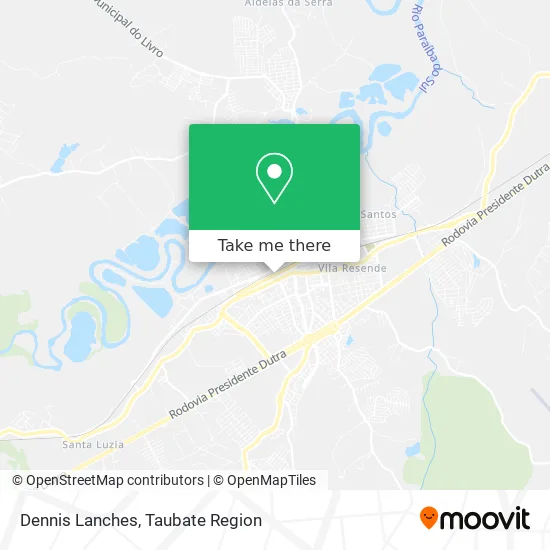 Dennis Lanches map