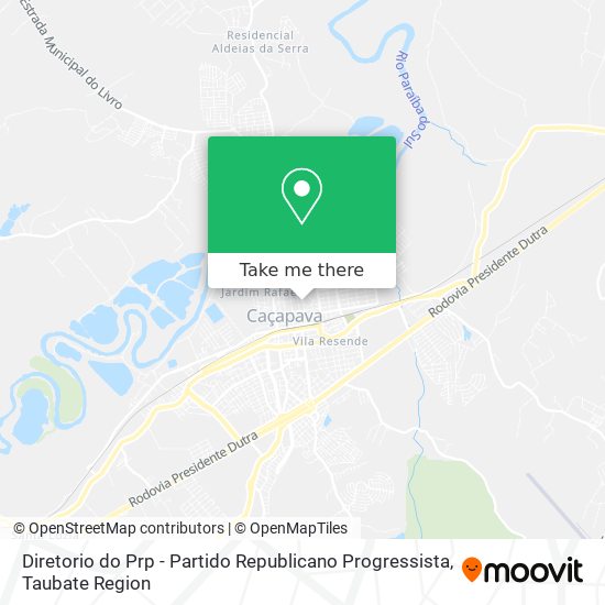 Diretorio do Prp - Partido Republicano Progressista map