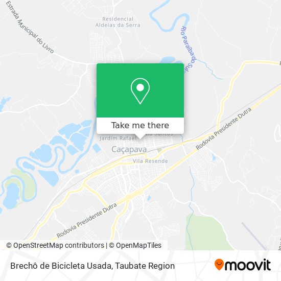 Brechô de Bicicleta Usada map
