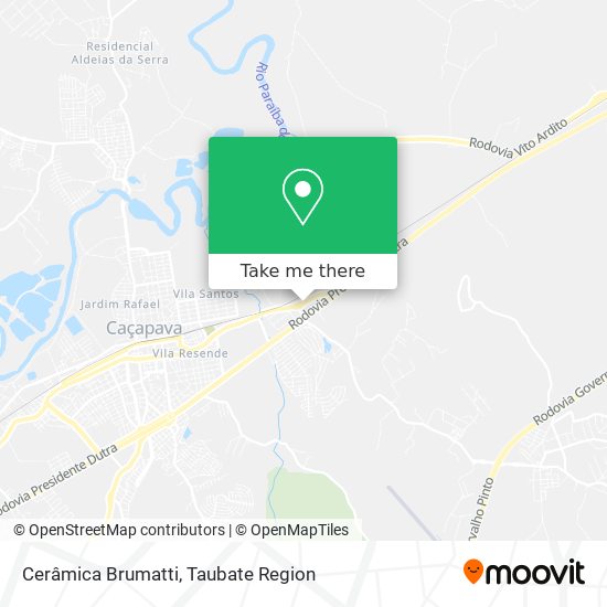 Cerâmica Brumatti map