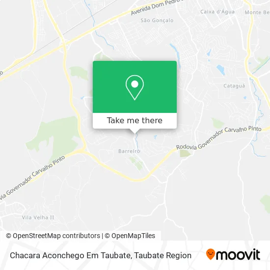 Chacara Aconchego Em Taubate map