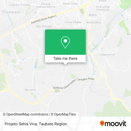 Projeto Selva Viva map