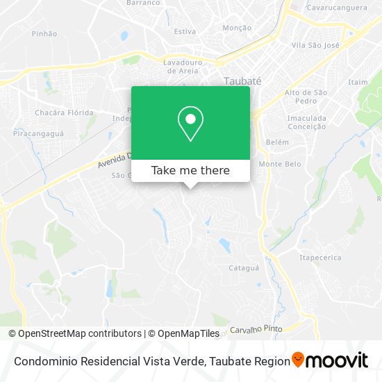 Condominio Residencial Vista Verde map