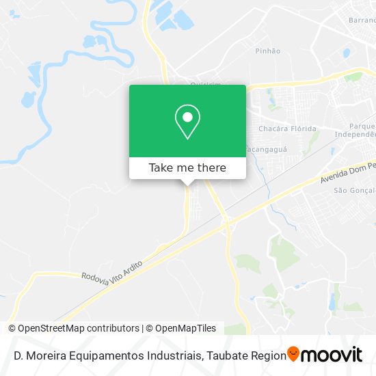 D. Moreira Equipamentos Industriais map