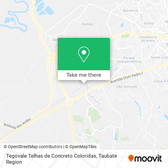 Tegovale Telhas de Concreto Coloridas map