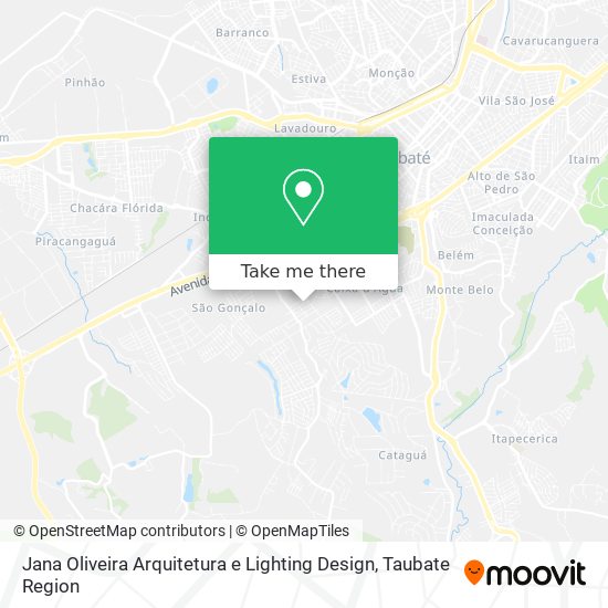 Jana Oliveira Arquitetura e Lighting Design map