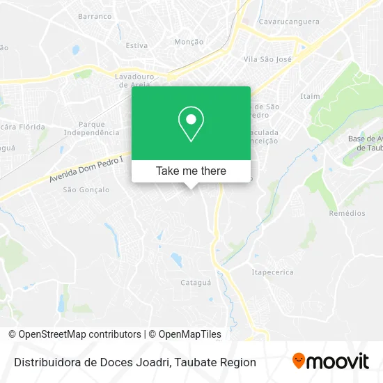 Distribuidora de Doces Joadri map