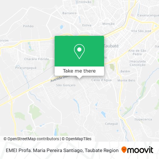 EMEI Profa. Maria Pereira Santiago map