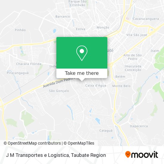 J M Transportes e Logistica map
