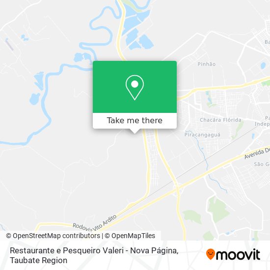 Restaurante e Pesqueiro Valeri - Nova Página map
