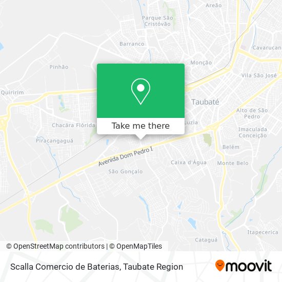 Scalla Comercio de Baterias map