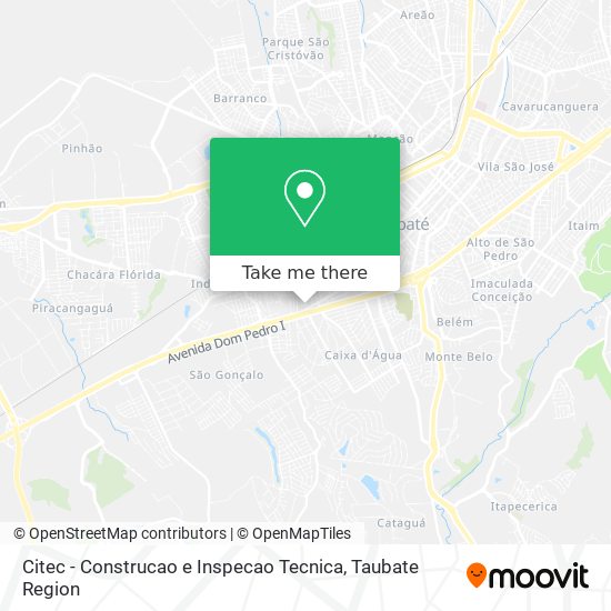 Citec - Construcao e Inspecao Tecnica map
