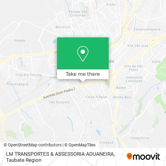 LM TRANSPORTES & ASSESSORIA ADUANEIRA map