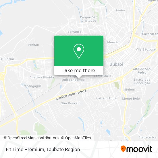 Fit Time Premium map