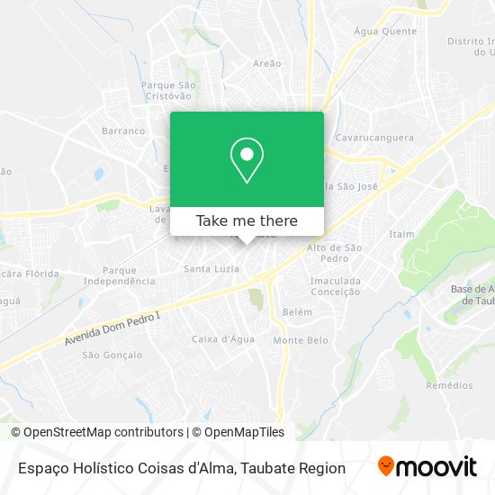 Espaço Holístico Coisas d'Alma map