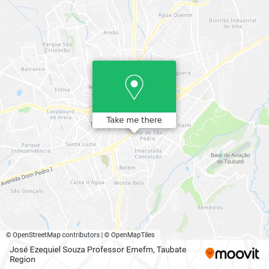 José Ezequiel Souza Professor Emefm map