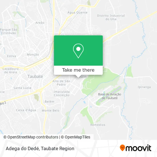 Adega do Dedé map