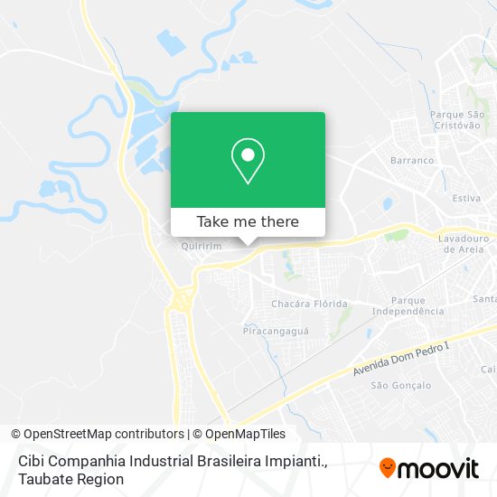 Cibi Companhia Industrial Brasileira Impianti. map