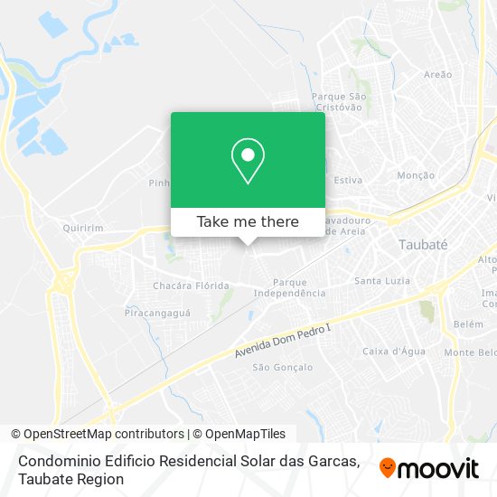 Condominio Edificio Residencial Solar das Garcas map