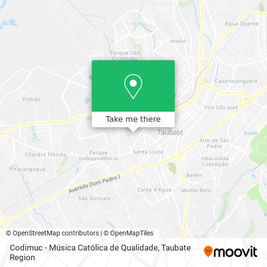 Codimuc - Música Católica de Qualidade map