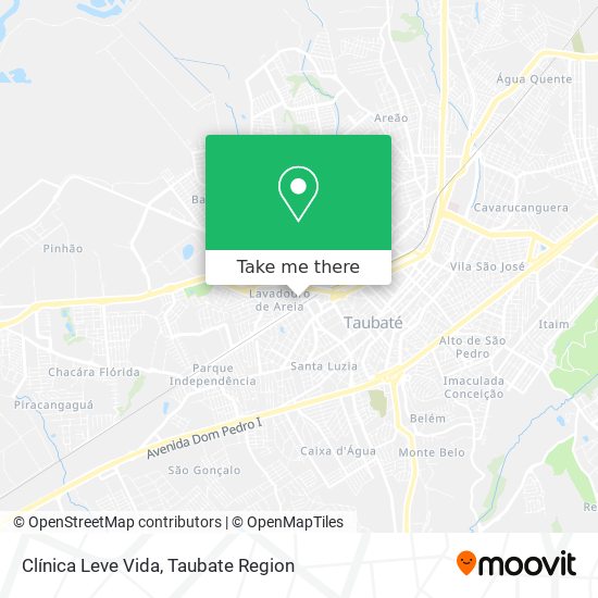 Clínica Leve Vida map