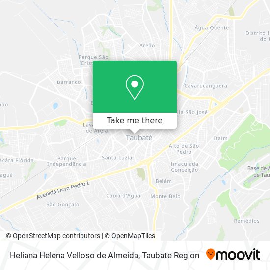 Heliana Helena Velloso de Almeida map