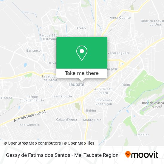 Mapa Gessy de Fatima dos Santos - Me