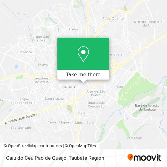 Caiu do Ceu Pao de Queijo map