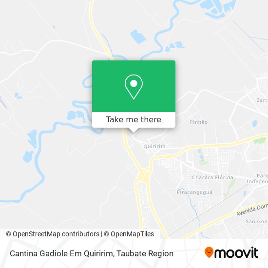 Cantina Gadiole Em Quiririm map