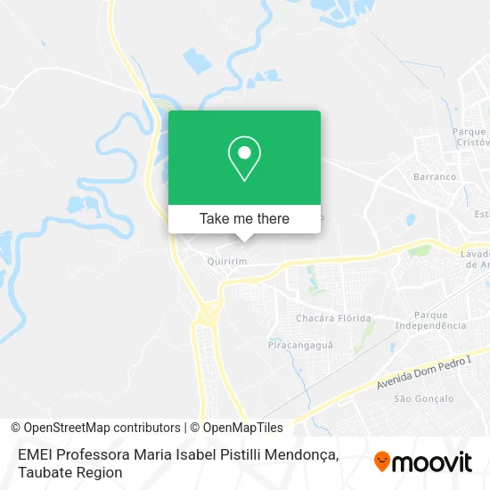 EMEI Professora Maria Isabel Pistilli Mendonça map