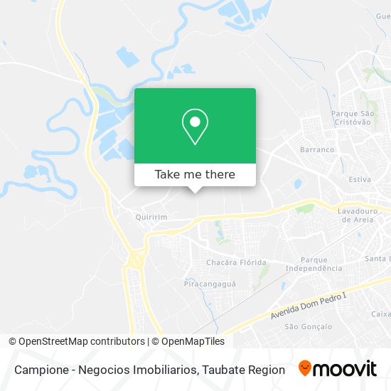 Campione - Negocios Imobiliarios map