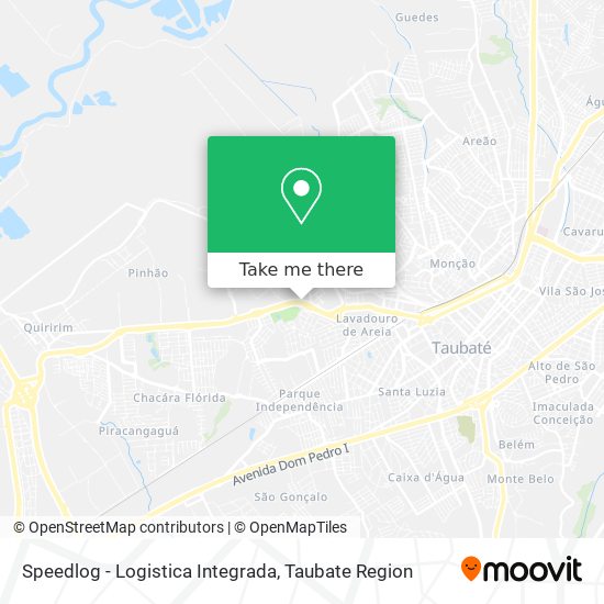 Mapa Speedlog - Logistica Integrada