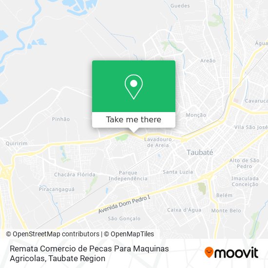 Remata Comercio de Pecas Para Maquinas Agricolas map