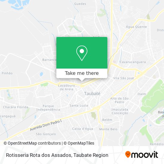 Rotisseria Rota dos Assados map