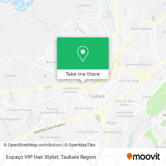 Espaço VIP Hair Stylist map
