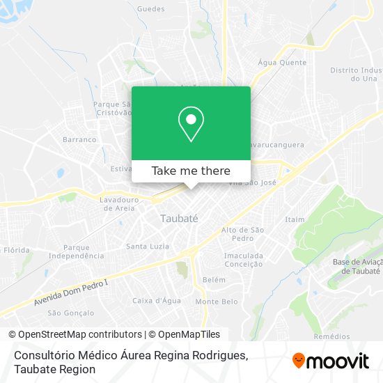 Consultório Médico Áurea Regina Rodrigues map