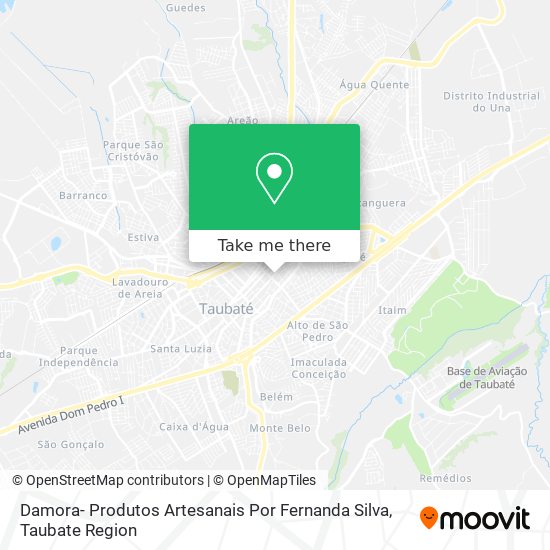 Damora- Produtos Artesanais Por Fernanda Silva map