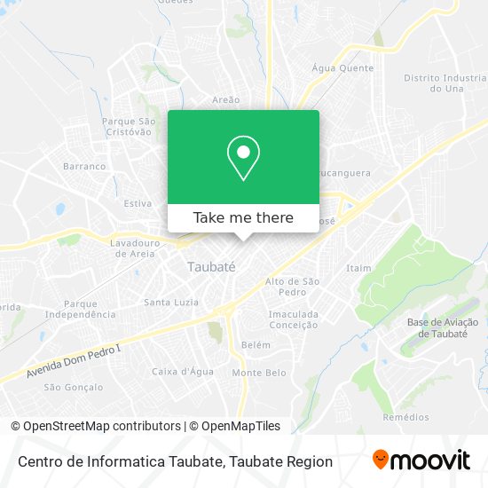 Centro de Informatica Taubate map