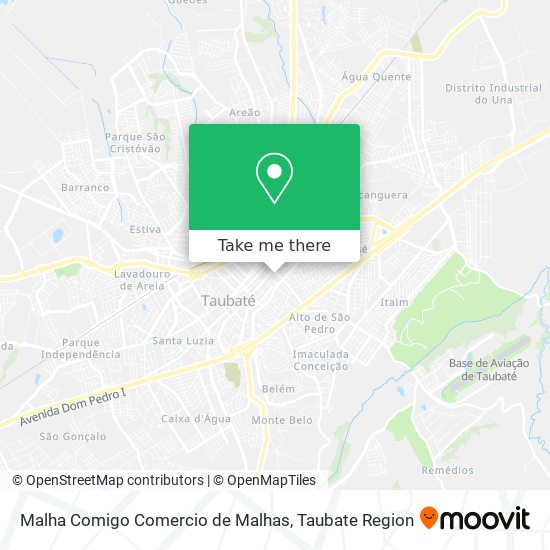 Malha Comigo Comercio de Malhas map