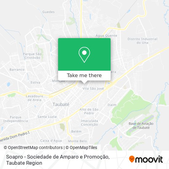 Soapro - Sociedade de Amparo e Promoção map