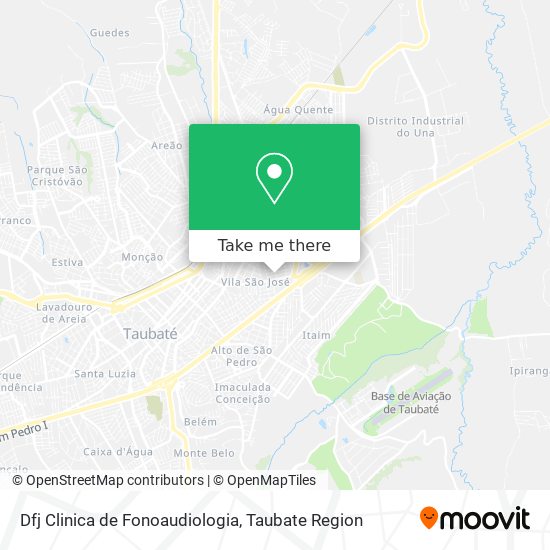 Dfj Clinica de Fonoaudiologia map