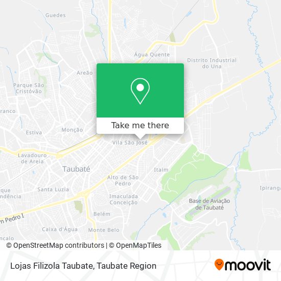 Lojas Filizola Taubate map