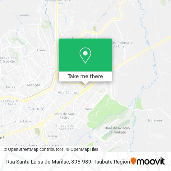 Rua Santa Luísa de Marilac, 895-989 map