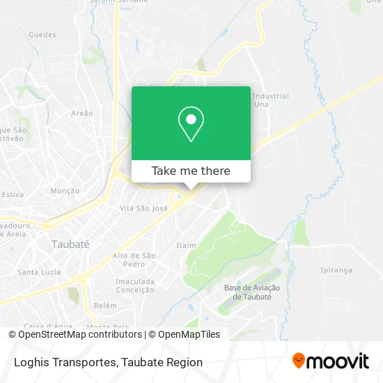 Loghis Transportes map