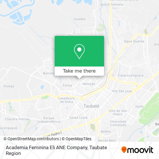 Mapa Academia Feminina Eli ANE Company